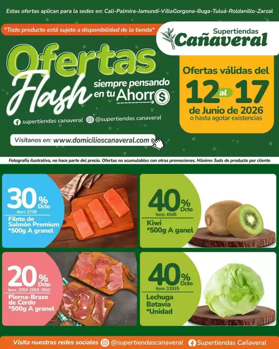 Catálogo Supertiendas Cañaveral | Ofertas y gangas exclusivas | 2026-06-12T00:00:00.000Z - 2026-06-17T00:00:00.000Z