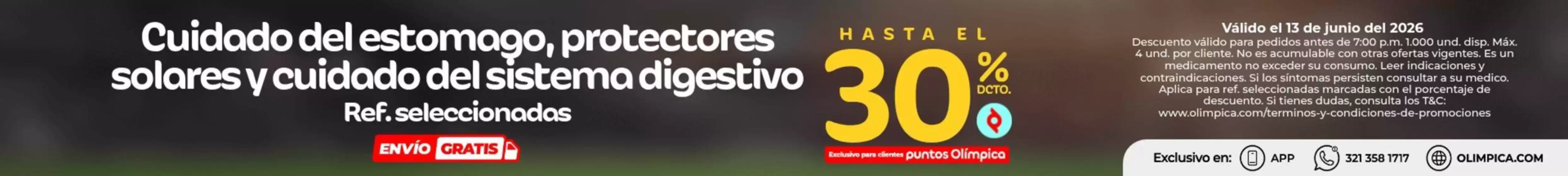 Catálogo Olímpica en La Celia | Descubre ofertas atractivas | 2026-06-13T00:00:00.000Z - 2026-06-13T00:00:00.000Z