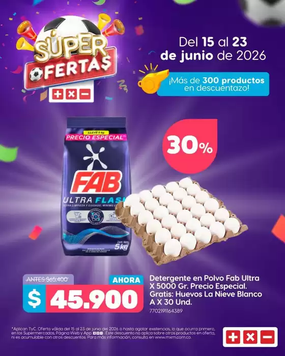 Catálogo Más x Menos | Ofertas Más x Menos | 2026-06-15T00:00:00.000Z - 2026-06-23T00:00:00.000Z