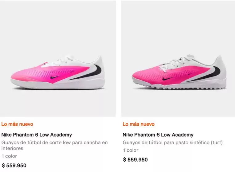 Catálogo Nike | Promociones | 2026-06-15T00:00:00.000Z - 2026-07-31T00:00:00.000Z