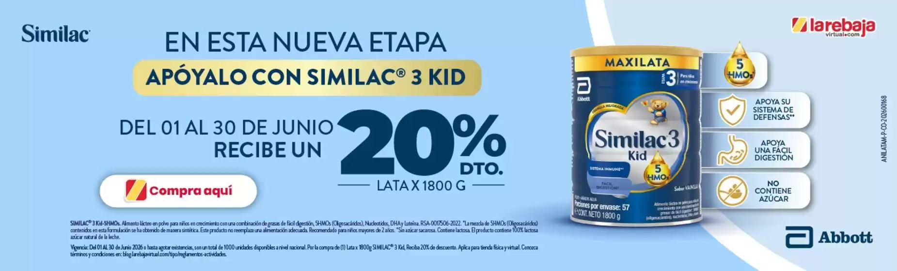 Catálogo La Rebaja | Nuevas ofertas para descubrir | 2026-06-01T00:00:00.000Z - 2026-06-30T00:00:00.000Z