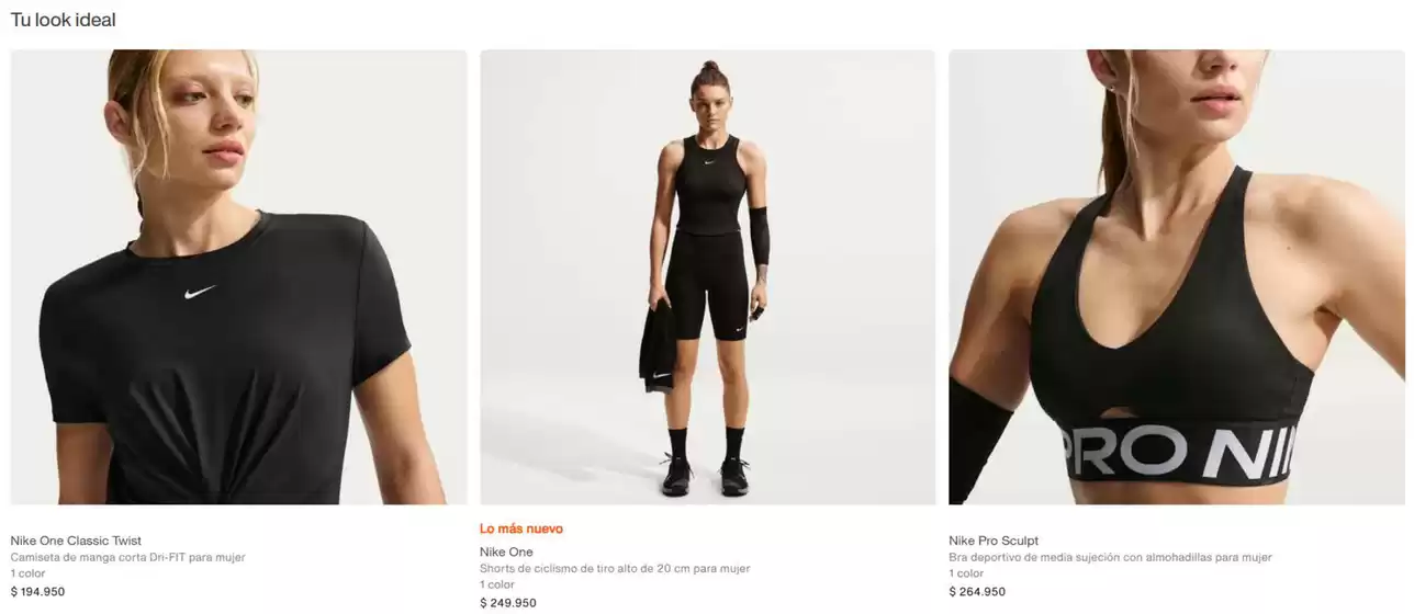 Catálogo Nike | Tu look ideal | 2026-06-16T00:00:00.000Z - 2026-06-23T00:00:00.000Z