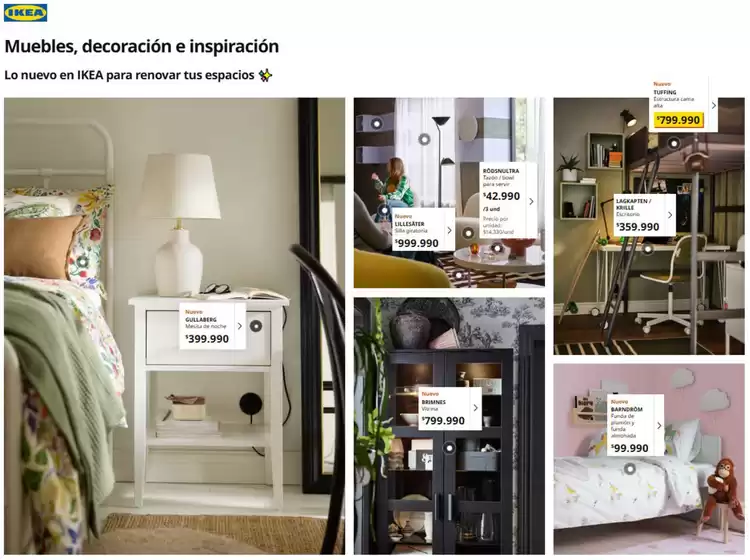 Catálogo Ikea | Muebles, decoración e inspiración | 2026-06-17T00:00:00.000Z - 2026-06-21T00:00:00.000Z