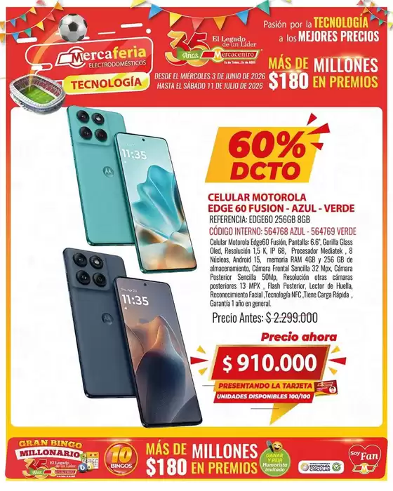 Catálogo MercaCentro | Gangas y ofertas actuales | 2026-06-03T00:00:00.000Z - 2026-07-11T00:00:00.000Z