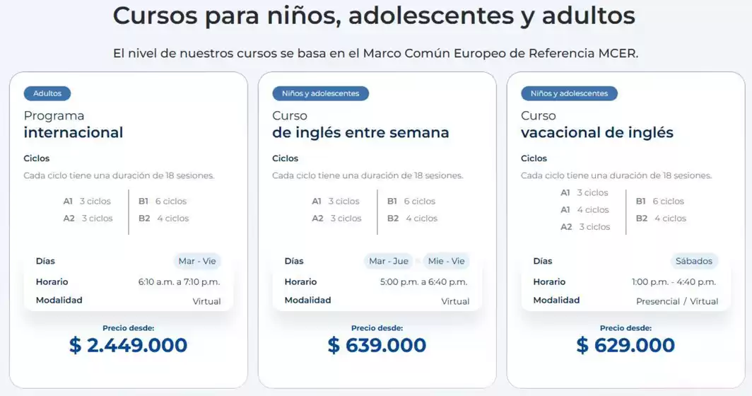 Catálogo Centro Colombo Americano | Ofertas Especiales | 2026-06-18T00:00:00.000Z - 2026-06-30T00:00:00.000Z