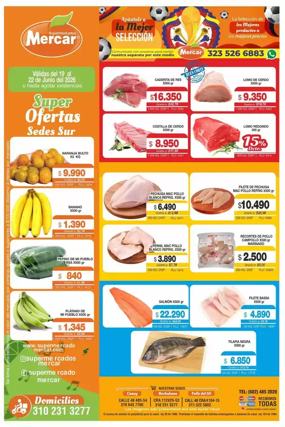 Catálogo Mercar | MERCAR SEDE SUR 19 22 JUNIO | 2026-06-19T00:00:00.000Z - 2026-06-22T00:00:00.000Z