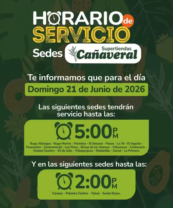 Catálogo Supertiendas Cañaveral | Gangas y ofertas actuales | 2026-06-21T00:00:00.000Z - 2026-06-21T00:00:00.000Z