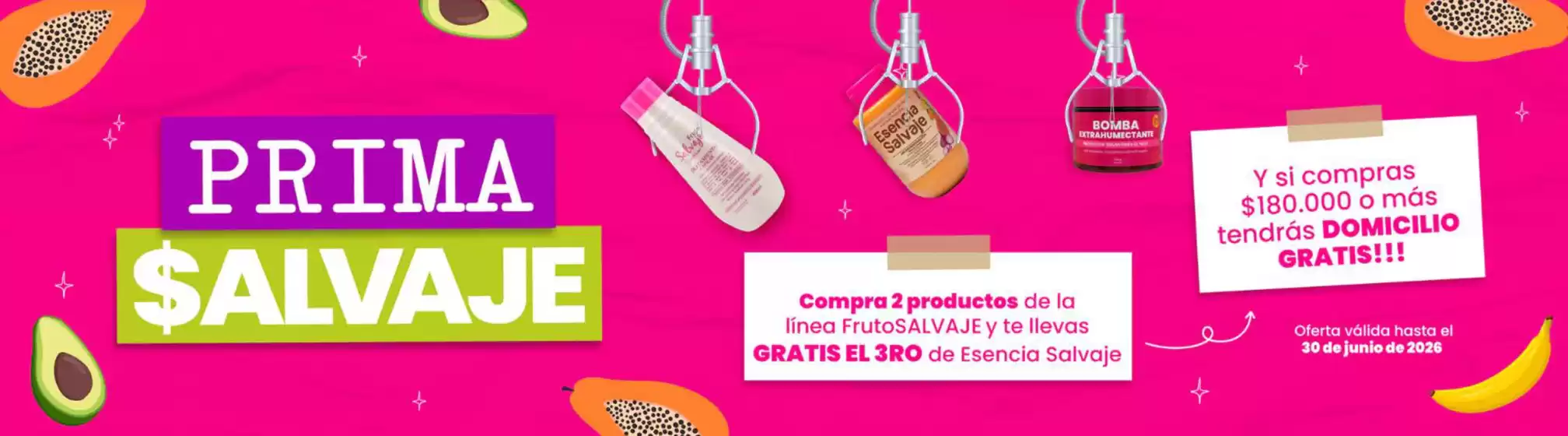 Catálogo Fruto Salvaje | Prima Salvaje | 2026-06-22T00:00:00.000Z - 2026-06-30T00:00:00.000Z