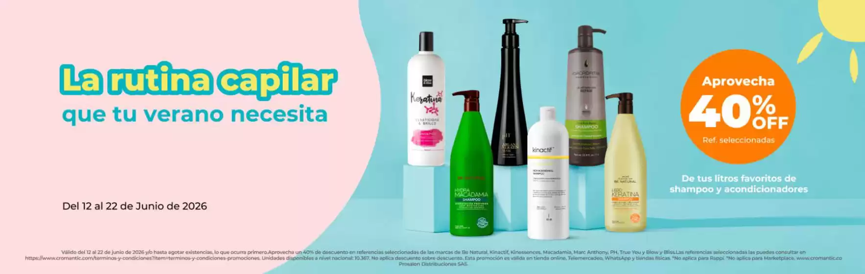 Catálogo Cromantic | Aprovecha 40% OFF en Ref. Selecc | 2026-06-22T00:00:00.000Z - 2026-06-22T00:00:00.000Z