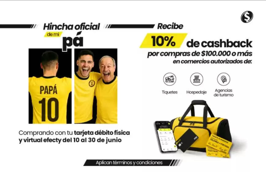Catálogo Efecty | 10% de cashback por compras de $100.000 o más | 2026-06-23T00:00:00.000Z - 2026-06-30T00:00:00.000Z