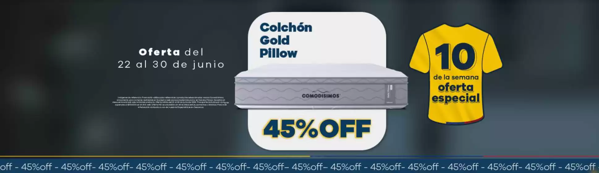 Catálogo Comodísimos | Ofertas Especiales 45% OFF | 2026-06-23T00:00:00.000Z - 2026-06-30T00:00:00.000Z