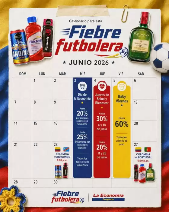 Catálogo Droguería la Economía | Ofertas especiales atractivas para todos | 2026-06-01T00:00:00.000Z - 2026-06-30T00:00:00.000Z