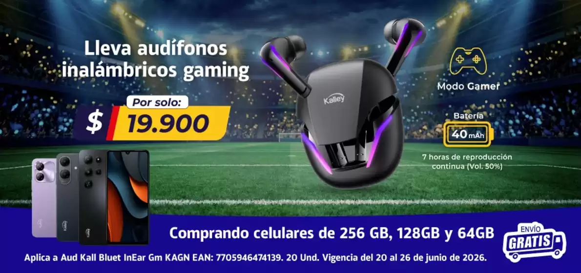 Catálogo Kalley en Chiscas | Ofertas Kalley | 2026-06-20T00:00:00.000Z - 2026-06-26T00:00:00.000Z