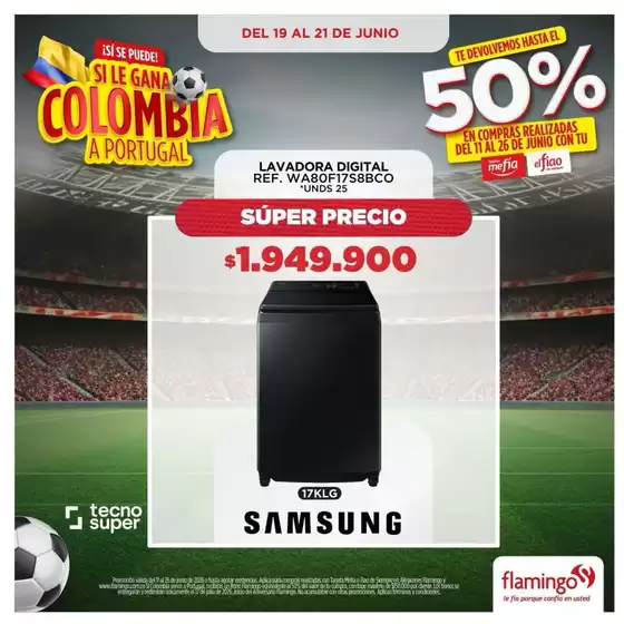 Catálogo Flamingo en Chiscas | Ofertas exclusivas para nuestros clientes | 2026-06-11T00:00:00.000Z - 2026-07-17T00:00:00.000Z