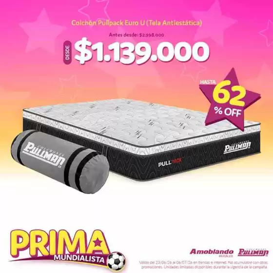 Catálogo Pullman | Ofertas y gangas exclusivas | 2026-06-23T00:00:00.000Z - 2026-07-06T00:00:00.000Z