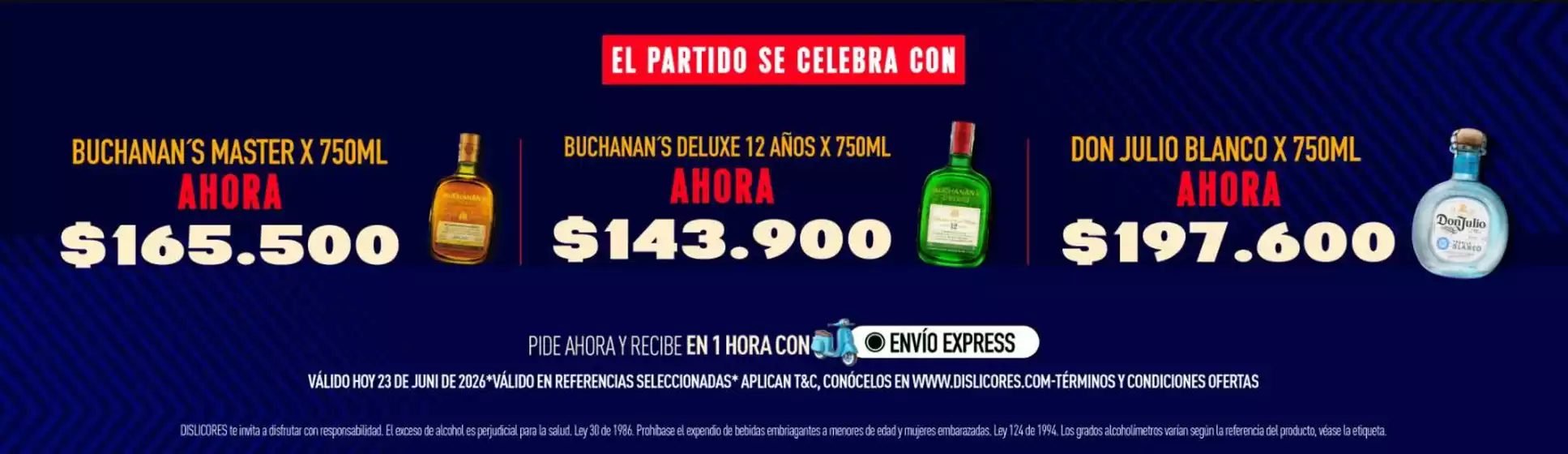 Catálogo Dislicores | Ofertas | 2026-06-23T00:00:00.000Z - 2026-06-23T00:00:00.000Z