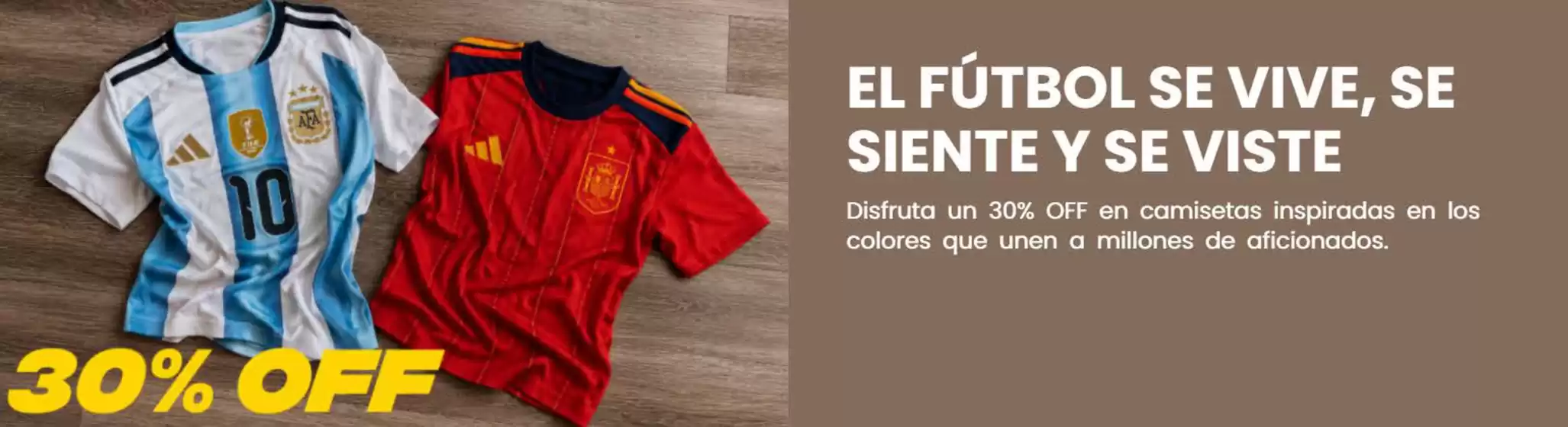Catálogo Planeta Sport | 30% OFF en camisetas inspiradas | 2026-06-24T00:00:00.000Z - 2026-07-31T00:00:00.000Z