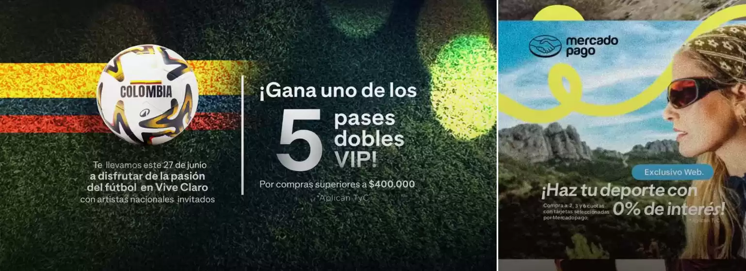 Catálogo Decathlon | Gana uno de los 5 pases dobles VIP | 2026-06-24T00:00:00.000Z - 2026-06-25T00:00:00.000Z