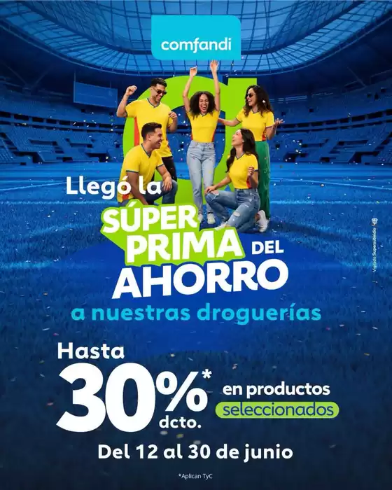 Catálogo Comfandi en Sabaneta | Ofertas Comfandi | 2026-06-12T00:00:00.000Z - 2026-06-30T00:00:00.000Z