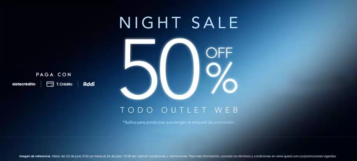 Catálogo Quest | Night Sale 50% OFF | 2026-06-24T00:00:00.000Z - 2026-06-24T00:00:00.000Z