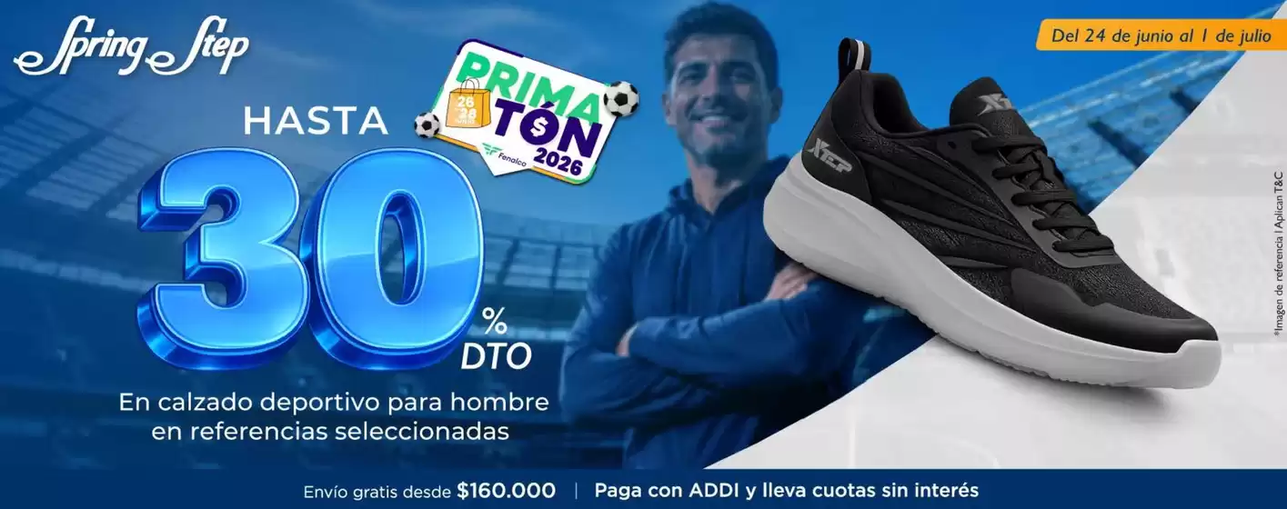 Catálogo Spring Step | Hasta 30% DTO | 2026-06-24T00:00:00.000Z - 2026-07-01T00:00:00.000Z