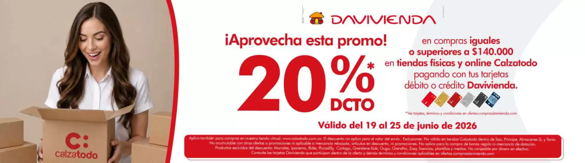 Catálogo Calzatodo | Aprovecha esta promo 20% DCTO | 2026-06-25T00:00:00.000Z - 2026-06-25T00:00:00.000Z