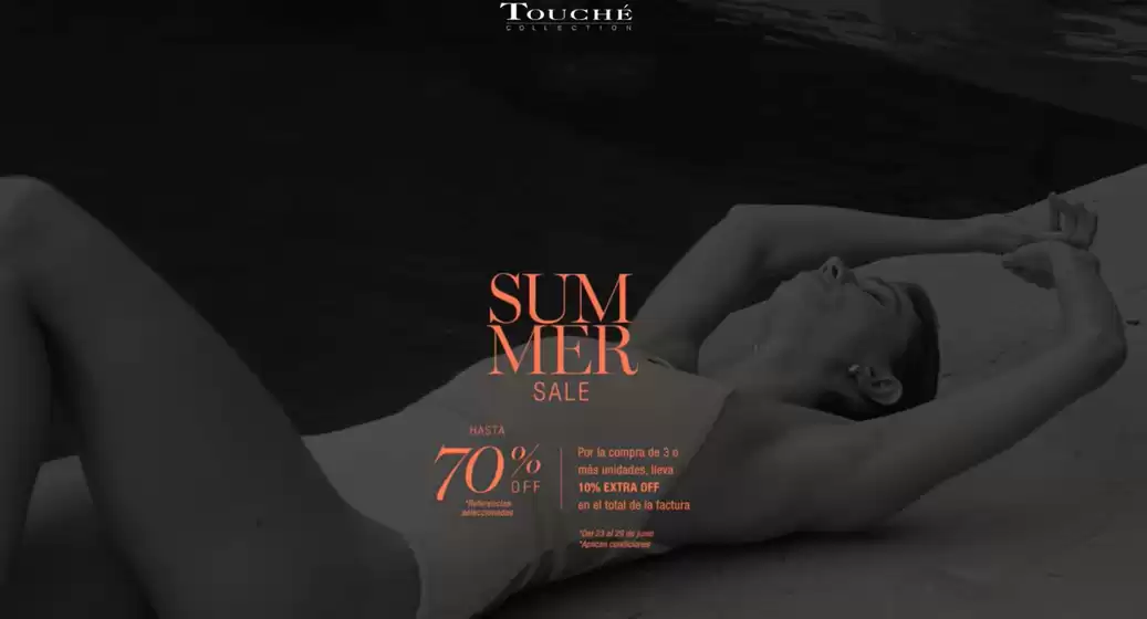 Catálogo Touché | Summer Sale Hasta 70% OFF | 2026-06-25T00:00:00.000Z - 2026-06-29T00:00:00.000Z