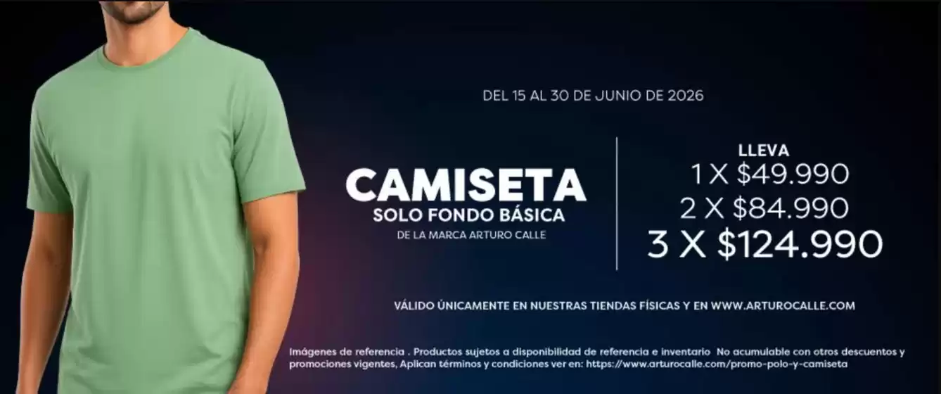 Catálogo Arturo Calle | Aprovechar los mejores descuentos  | 2026-06-25T00:00:00.000Z - 2026-06-30T00:00:00.000Z
