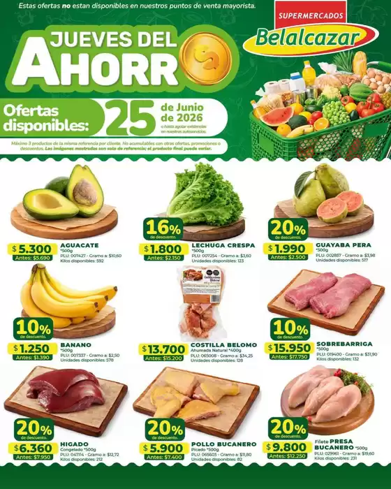 Catálogo Belalcazar | Ofertas Belalcazar | 2026-06-25T00:00:00.000Z - 2026-06-25T00:00:00.000Z