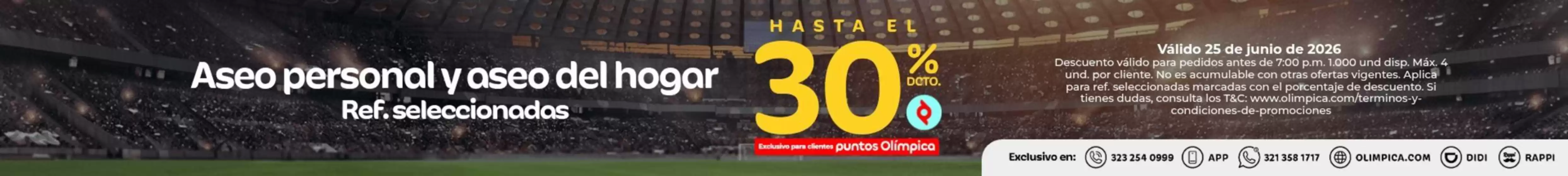 Catálogo Olímpica | Ofertas para cazadores de gangas | 2026-06-25T00:00:00.000Z - 2026-06-25T00:00:00.000Z