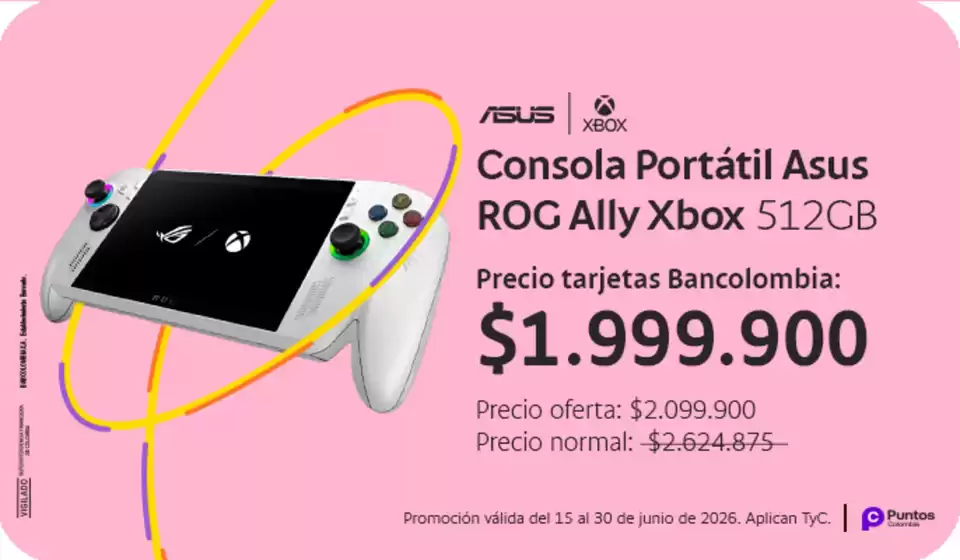 Catálogo Bancolombia | Ofertas principales para todos los clientes | 2026-06-15T00:00:00.000Z - 2026-06-30T00:00:00.000Z