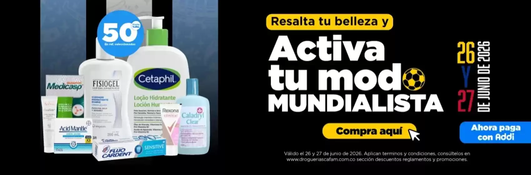 Catálogo Cafam | Ofertas exclusivas para nuestros clientes | 2026-06-26T00:00:00.000Z - 2026-06-27T00:00:00.000Z