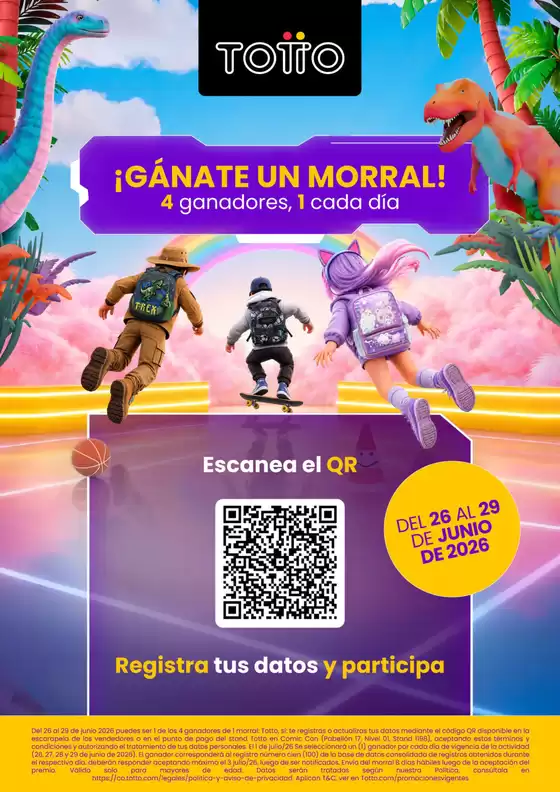 Catálogo Totto | Ofertas Totto | 2026-06-26T00:00:00.000Z - 2026-06-29T00:00:00.000Z