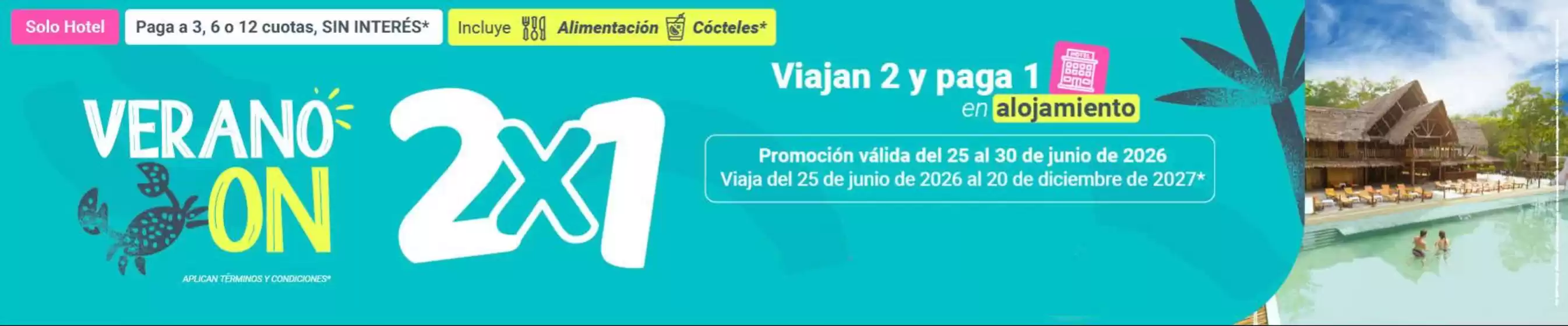 Catálogo On Vacation | Verano on 2x1 | 2026-06-26T00:00:00.000Z - 2026-06-30T00:00:00.000Z