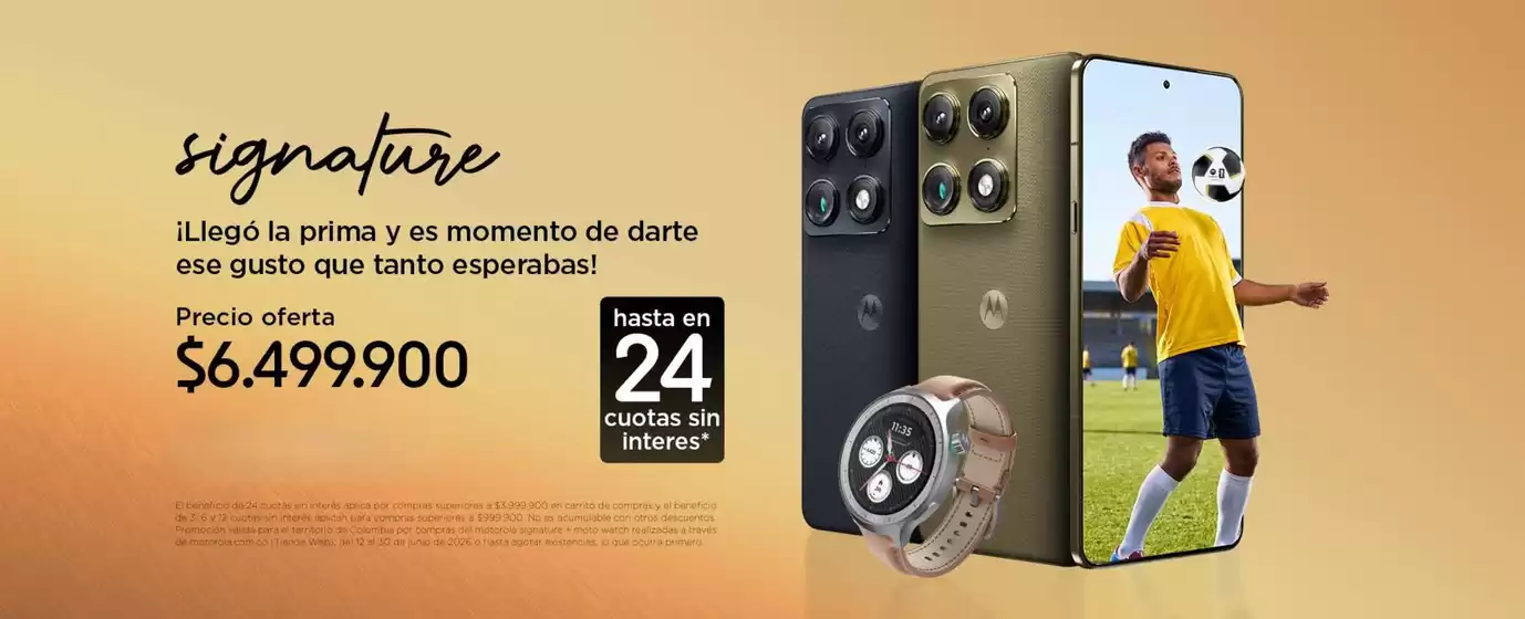 Catálogo Motorola | Ofertas | 2026-06-26T00:00:00.000Z - 2026-06-30T00:00:00.000Z