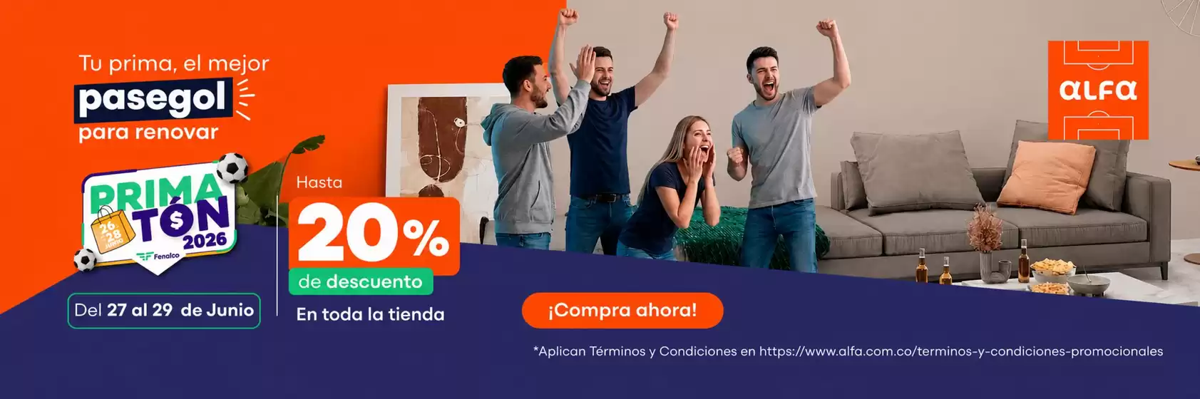 Catálogo Alfa en Facatativá | Ofertas principales para ahorradores | 2026-06-27T00:00:00.000Z - 2026-06-29T00:00:00.000Z