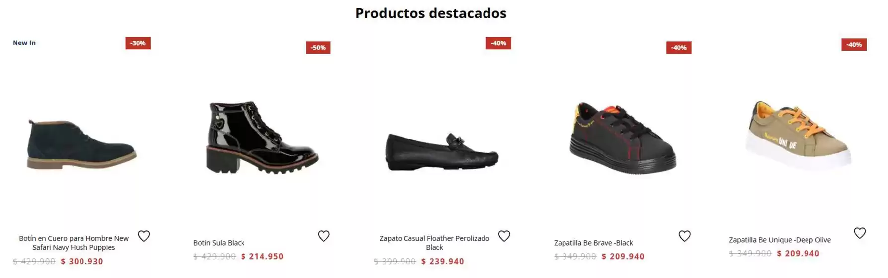 Catálogo Hush Puppies | Productos Destacados | 2026-07-01T00:00:00.000Z - 2026-07-12T00:00:00.000Z