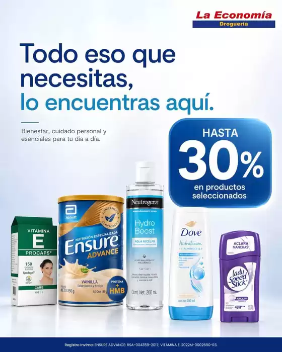 Catálogo Droguería la Economía en Arboletes | Ofertas y gangas exclusivas | 2026-07-01T00:00:00.000Z - 2026-07-15T00:00:00.000Z