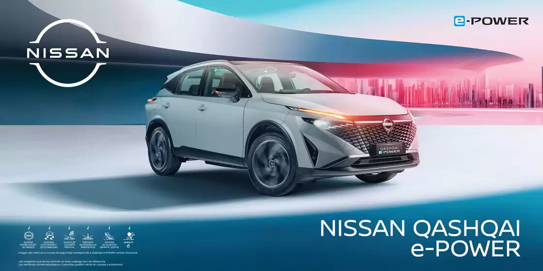 Catálogo Nissan | Brochure Nueva Nissan Qashqai Colombia | 2026-07-01T00:00:00.000Z - 2026-07-15T00:00:00.000Z