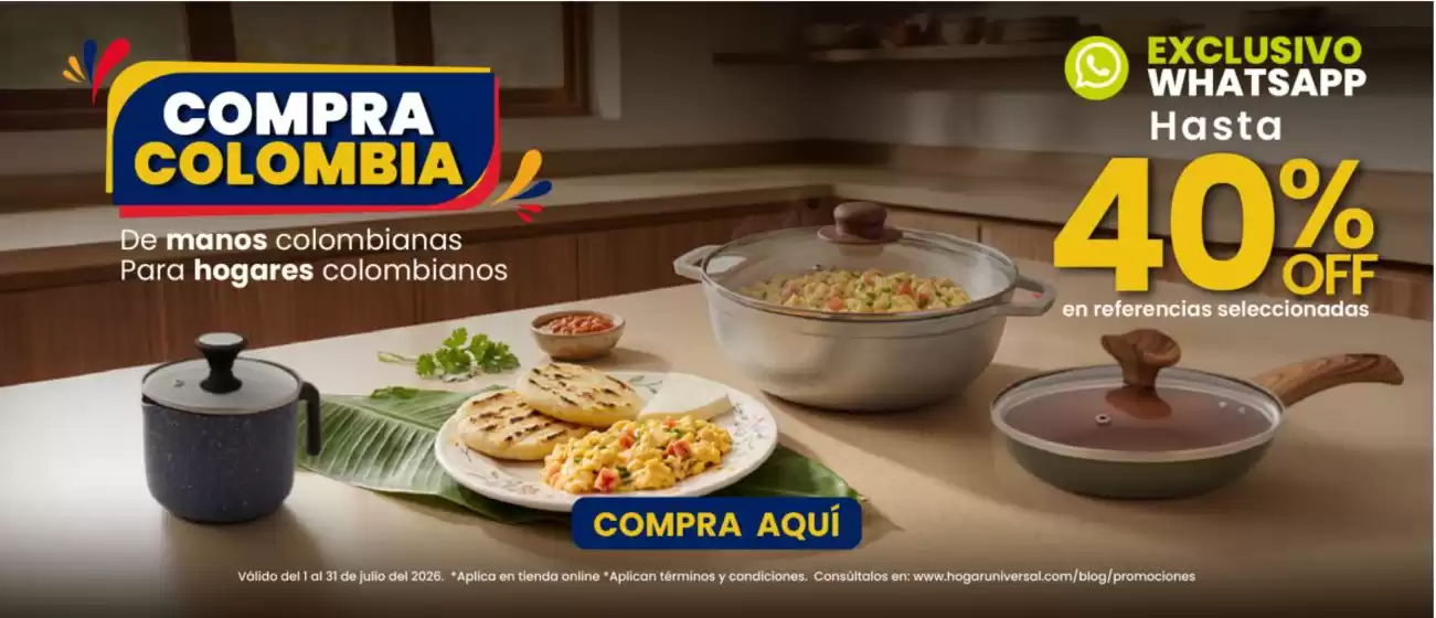 Catálogo Hogar Universal | Gangas y ofertas actuales | 2026-07-01T00:00:00.000Z - 2026-07-31T00:00:00.000Z