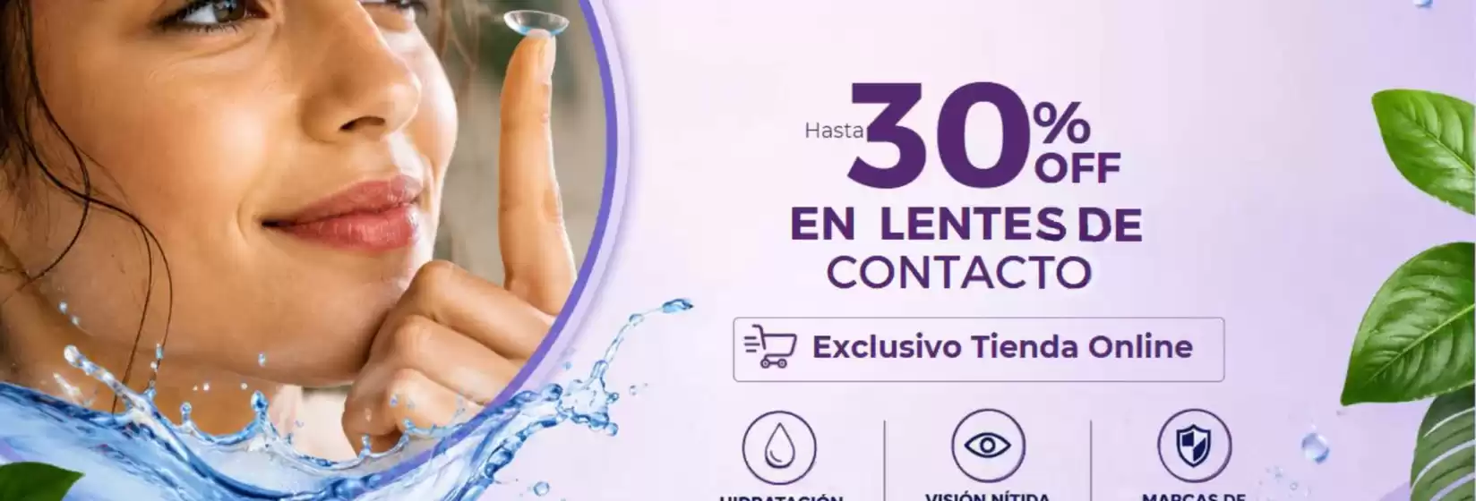 Catálogo Opticentro en Plato | Hasta 30% OFF en lentes de contacto | 2026-07-02T00:00:00.000Z - 2026-07-06T00:00:00.000Z