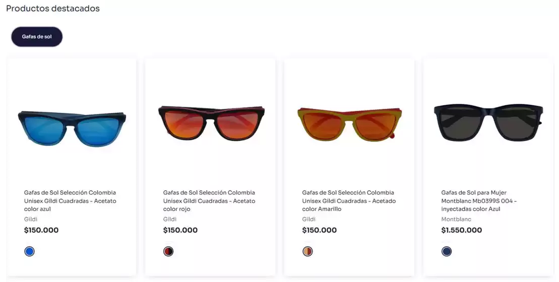 Catálogo Óptica Santa Lucía en Tenerife | Productos destacados | 2026-07-02T00:00:00.000Z - 2026-07-06T00:00:00.000Z