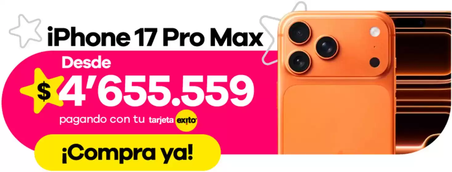 Catálogo Éxito en Corozal | Gangas exclusivas | 2026-07-02T00:00:00.000Z - 2026-07-16T00:00:00.000Z