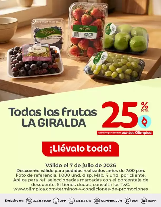 Catálogo Olímpica | Gangas exclusivas | 2026-07-07T00:00:00.000Z - 2026-07-07T00:00:00.000Z