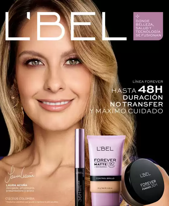 Catálogo L'bel | L'bel Colombia C12/2026 | 2026-07-09T00:00:00.000Z - 2026-08-09T00:00:00.000Z