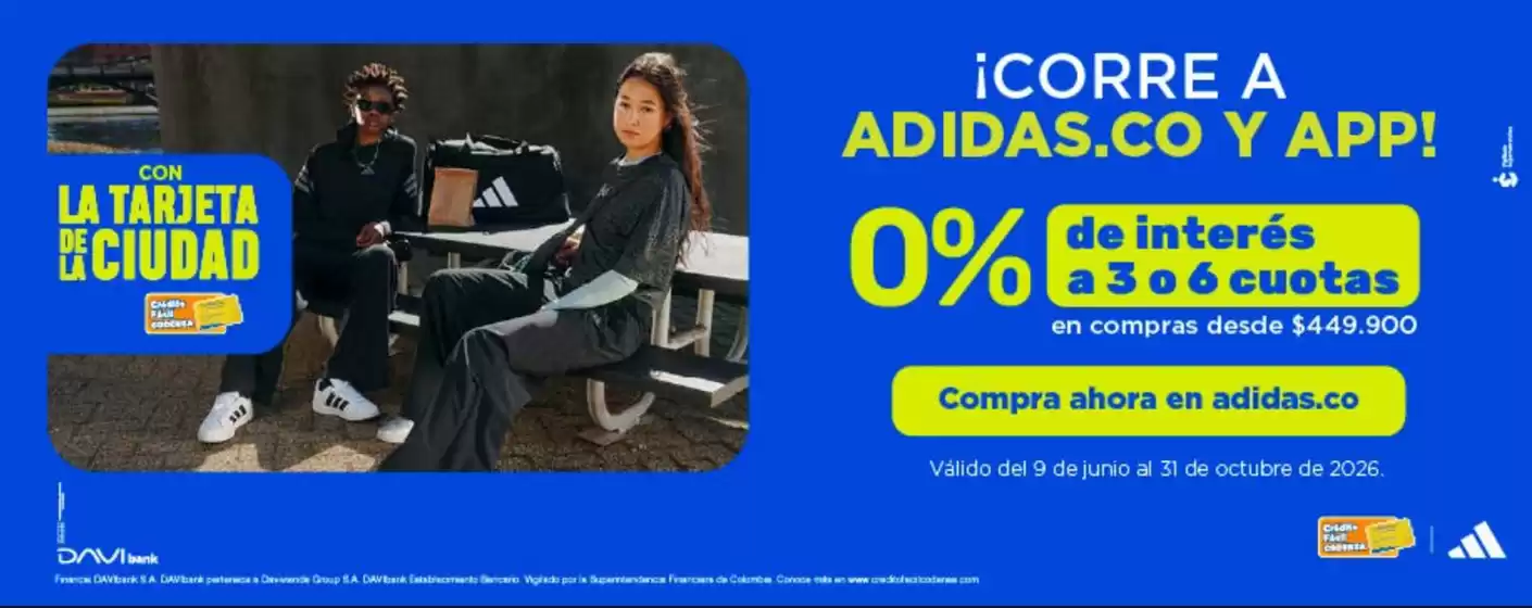 Catálogo Crédito Fácil Codensa | 0% de interés a 3 o 6 cuotas en compras desde $449.900 | 2026-07-10T00:00:00.000Z - 2026-10-31T00:00:00.000Z