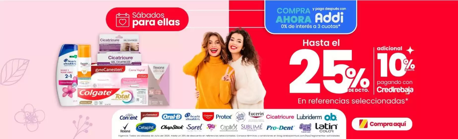 Catálogo La Rebaja | Ofertas y promociones actuales | 2026-07-01T00:00:00.000Z - 2026-07-31T00:00:00.000Z