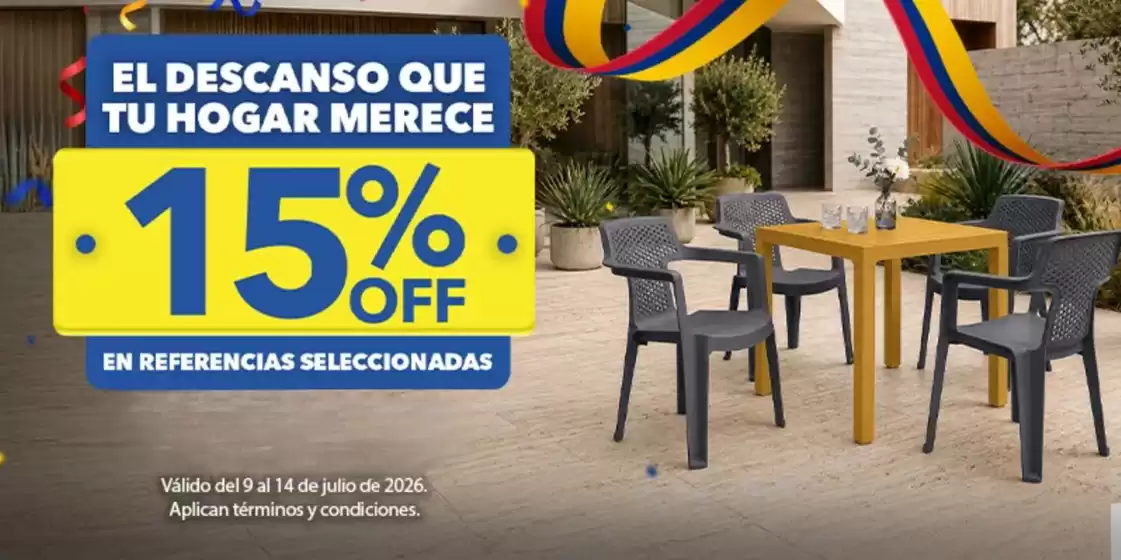 Catálogo Rimax | El Descanso que tu Hogar Merece 15% Off | 2026-07-13T00:00:00.000Z - 2026-07-14T00:00:00.000Z