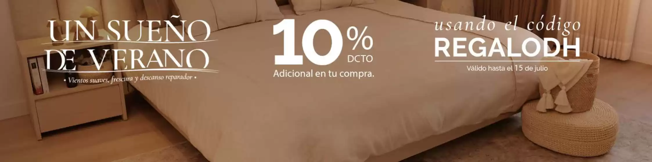 Catálogo Distrihogar | Un Sueño de Verano | 2026-07-13T00:00:00.000Z - 2026-07-15T00:00:00.000Z