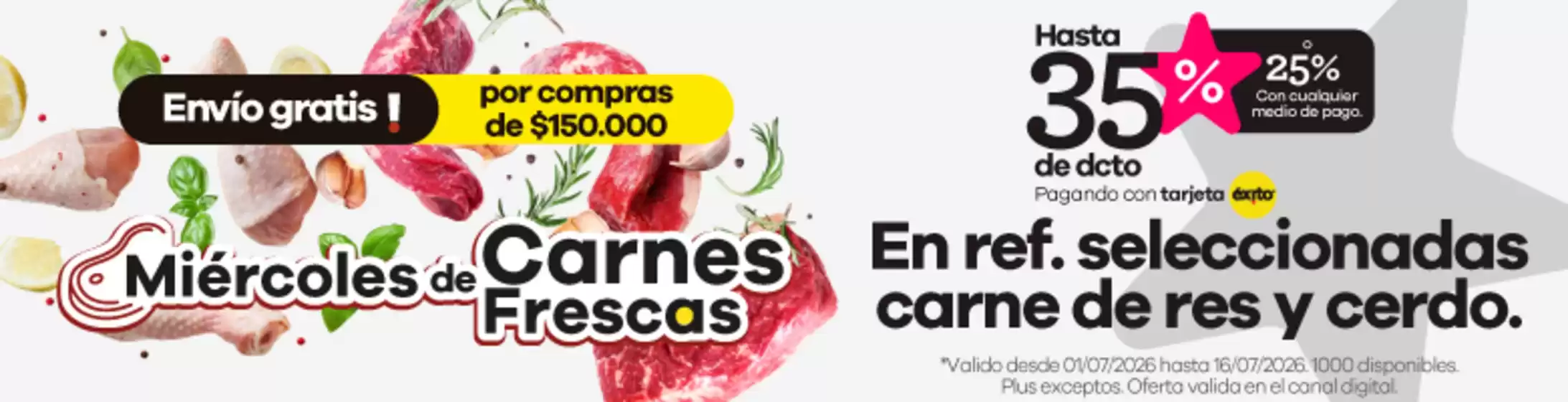 Catálogo Éxito | Descubre ofertas atractivas | 2026-07-01T00:00:00.000Z - 2026-07-16T00:00:00.000Z
